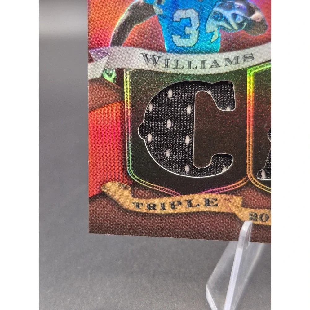 2009 Topps DeAngelo Williams #TTR-70 Triple Threads Relics /25 Carolina Panthers
